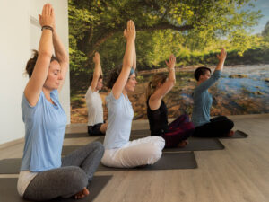 Yogakurs in der Praxis Menschenwerk