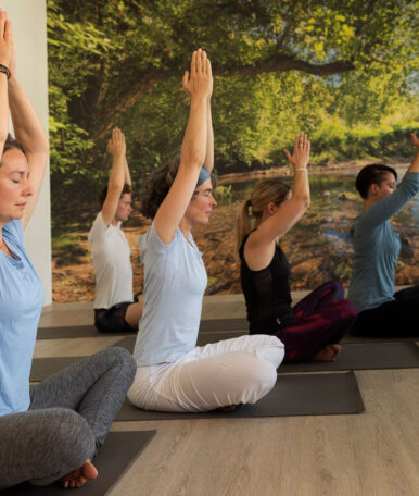 Yogakurs in der Praxis Menschenwerk
